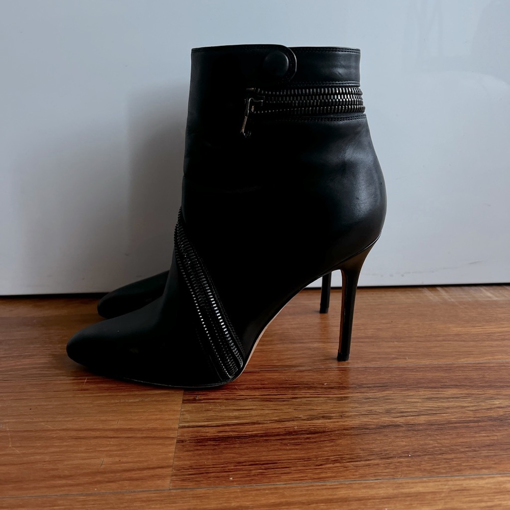 Brian Atwood Black High Heel Boots